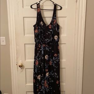 Kendall Maxi Dress | Black Floral